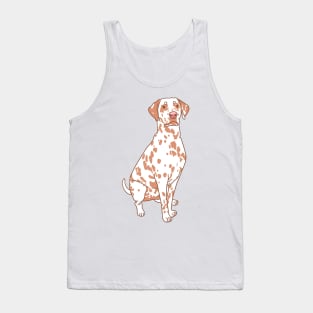 Lemon Dalmatian Tank Top